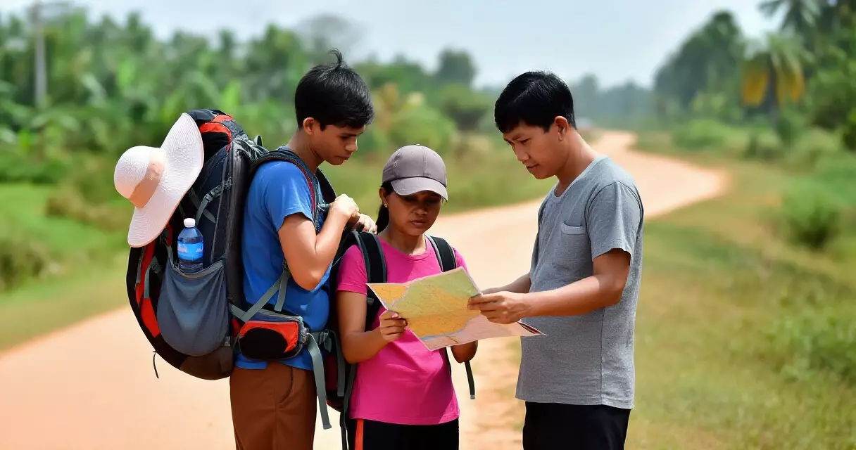 គ្រួសារខ្មែររៀបចំឥវ៉ាន់ និងទឹកផឹកមុនពេលធ្វើដំណើរទៅកន្លែងកម្សាន្ត