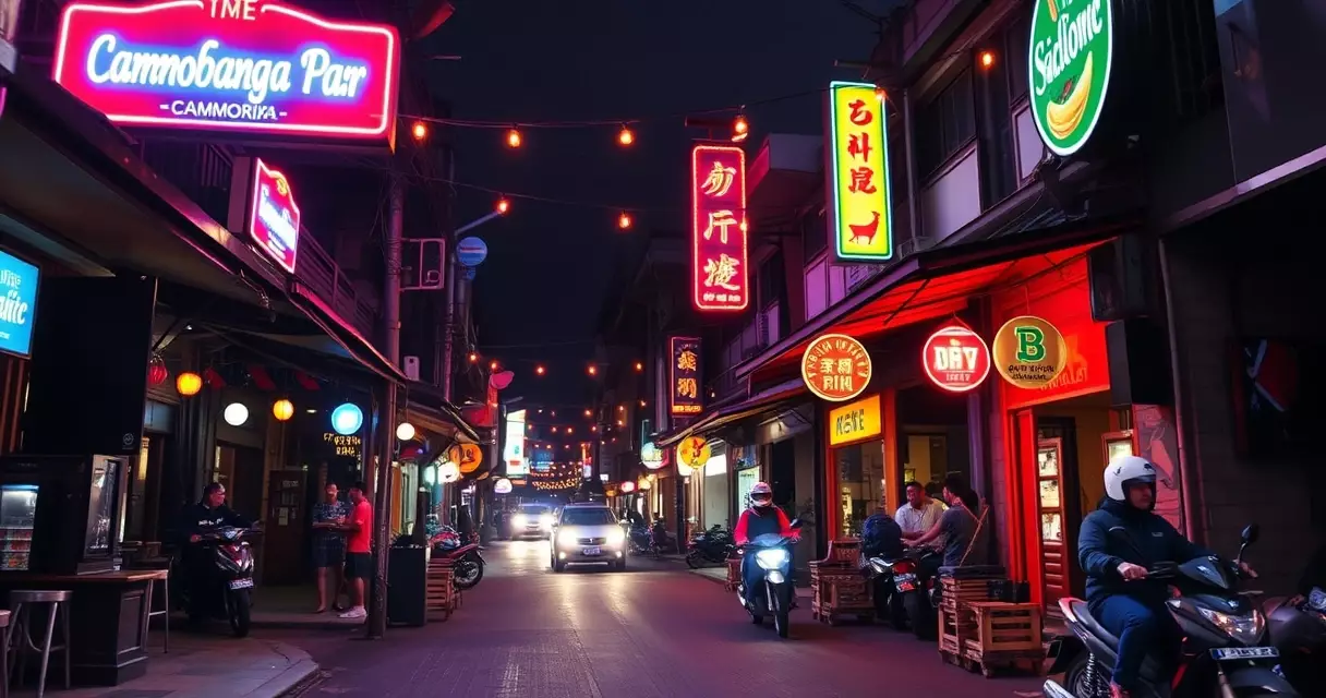 កន្លែងកម្សាន្តពេលយប់នៅកម្ពុជា៖ ជីវិតរាត្រី បារ និងកម្សាន្ត