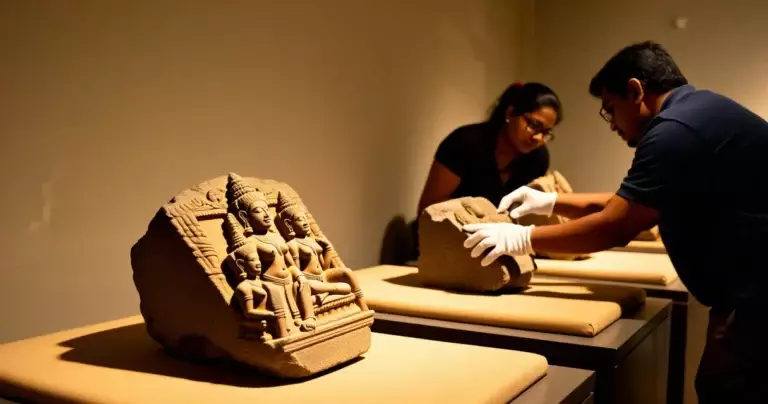 កម្ពុជាថ្លែងអំណរគុណសហរដ្ឋអាមេរិក ចំពោះការប្រគល់ជាង ៩០០ បុរាណវត្ថុ និងទទួលជំនួយ ១៣២,០០០ ដុល្លារ