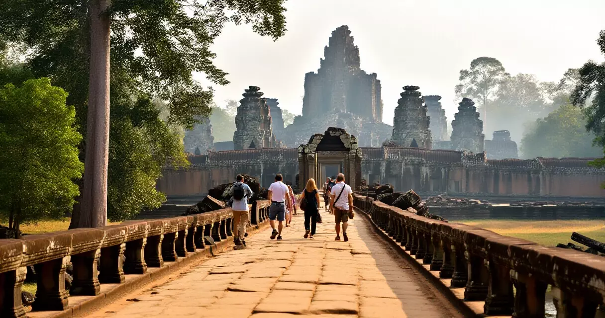 ចំនួនទេសចរបរទេសធ្លាក់ ៤៦% ក្នុង ៤ ខែ — កម្ពុជាប្រើ K-Pop ជំរុញទេសចរណ៍ ២០២៦