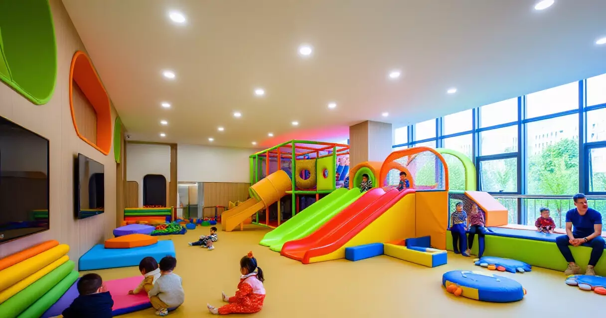 Entertainment center ក្នុងផ្ទៃ សម្រាប់គ្រួសារ និងកុមារ នៅកម្ពុជា